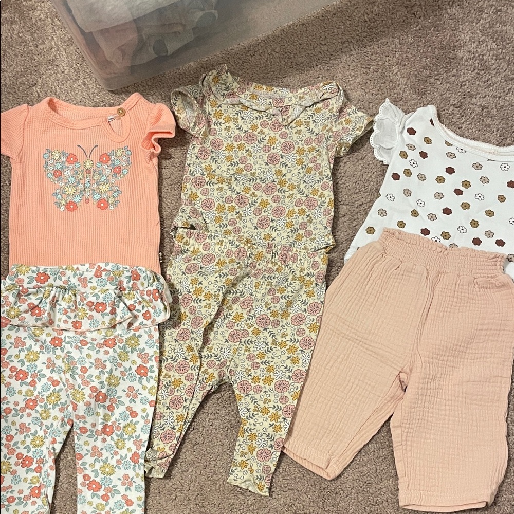 3-6m 2 piece sets